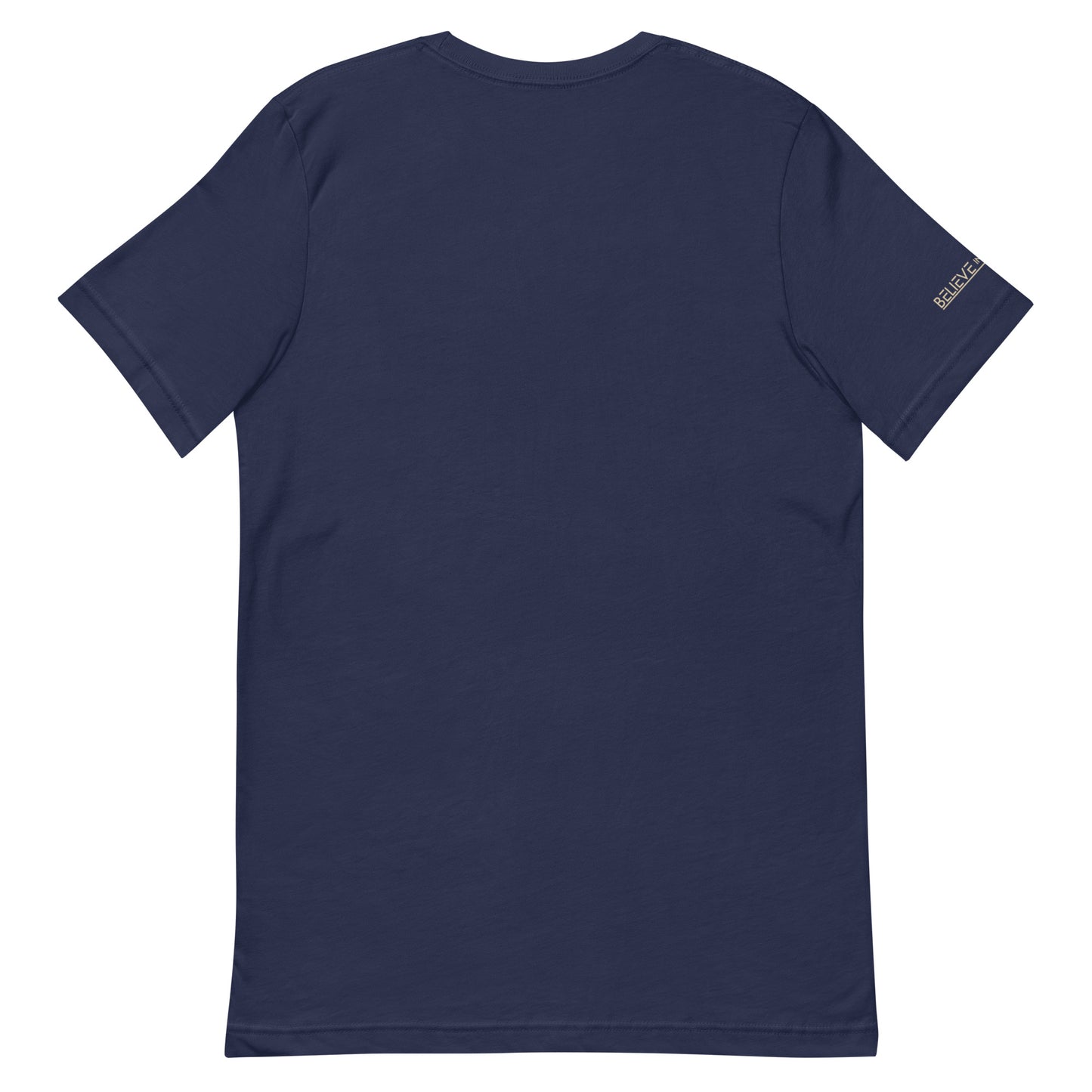 Believe in Greater Navy and Khaki Unisex Tee