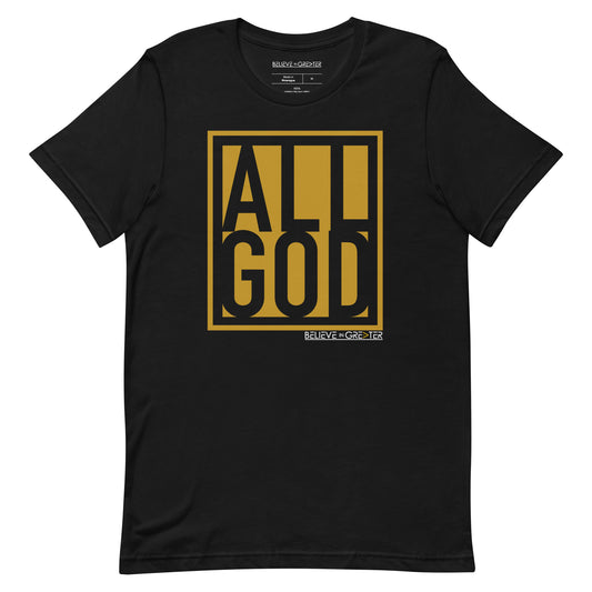 All God Black and Gold Unisex Tee