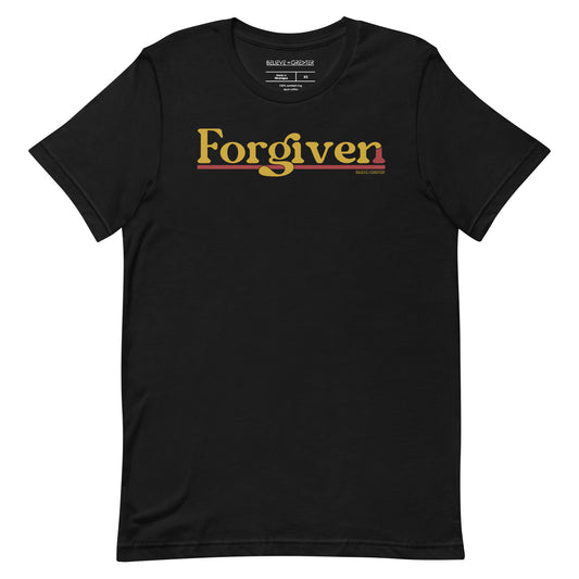 Forgiver/Forgiven Black Unisex Tee