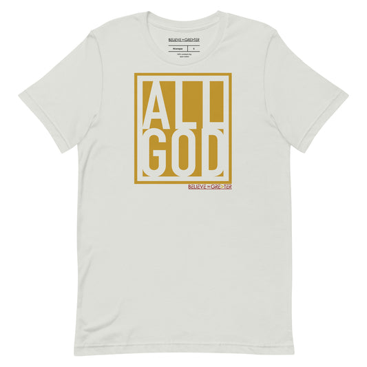 All God Silver and Gold Unisex Tee